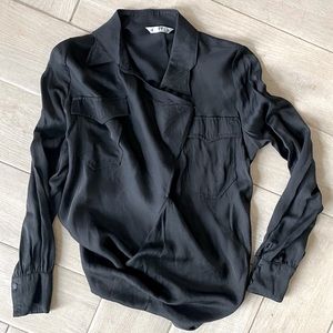 Abstract Holy G. black top, XS